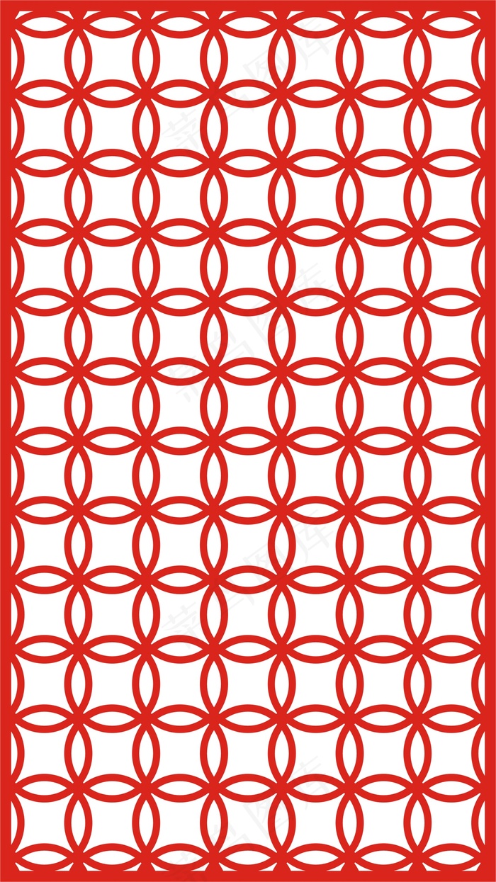 矢量镂空花纹边框底纹