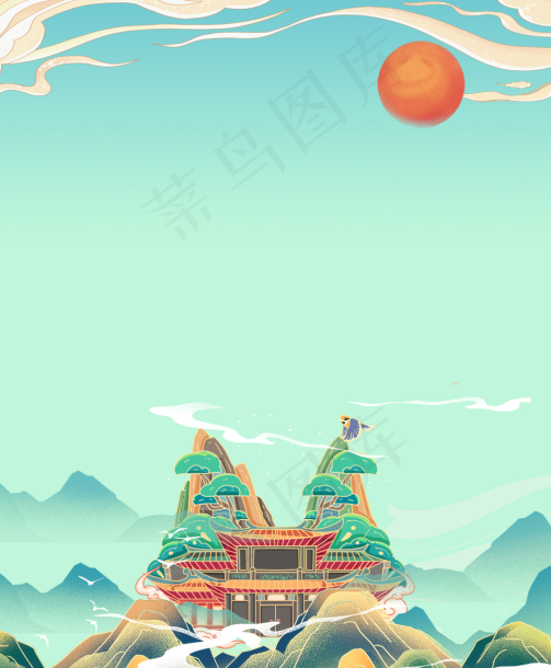 国潮风海报