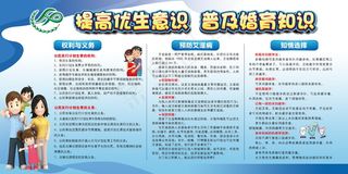 医院健康展板 健康教育展板