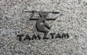 石头底logo样机