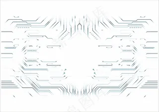 电路图|电路|科技|线条|简约