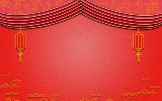 红色喜庆背景