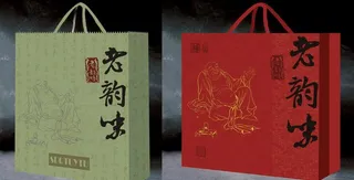 茶叶手提袋 (注平面图)图片