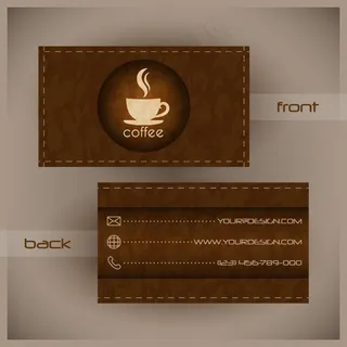 咖啡名片