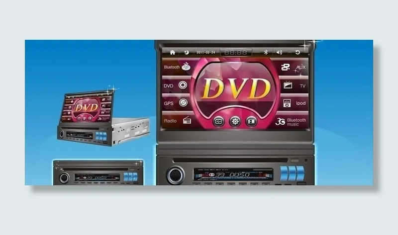 车载dvd图片cdr矢量模版下载