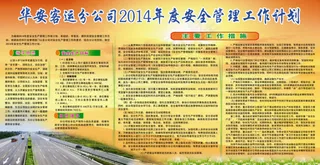 汽车公司板报设计