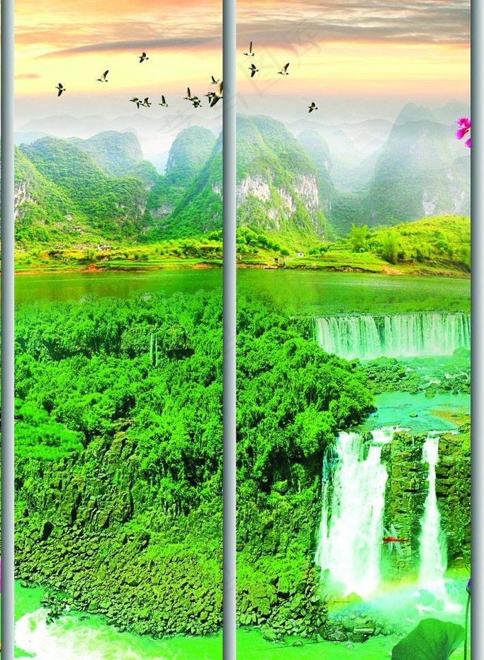 移门图片(1593X2300(DPI:300))psd模版下载