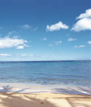 沙滩 海边 阳光