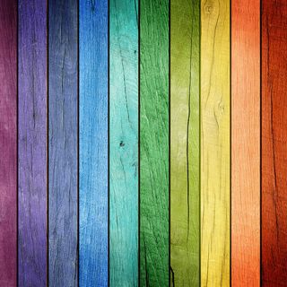 横向排列的多彩木板条背景高清图片