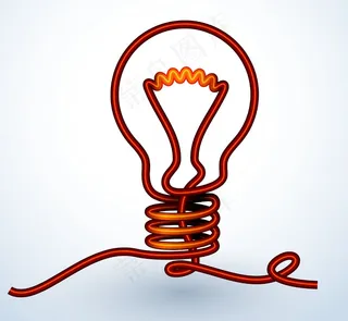 电灯泡矢量摘要