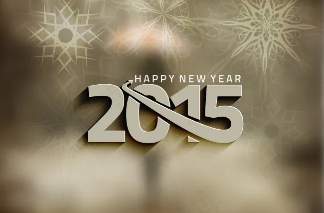 2015金属质感数字设计eps,ai矢量模版下载