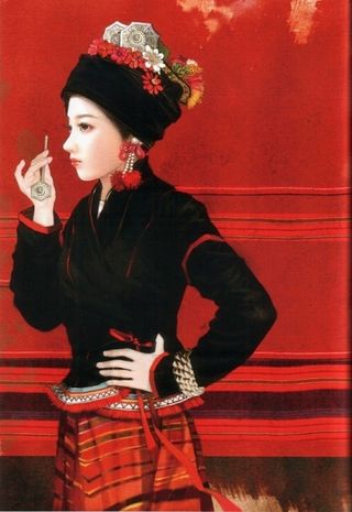 中华五十六个民族唯美