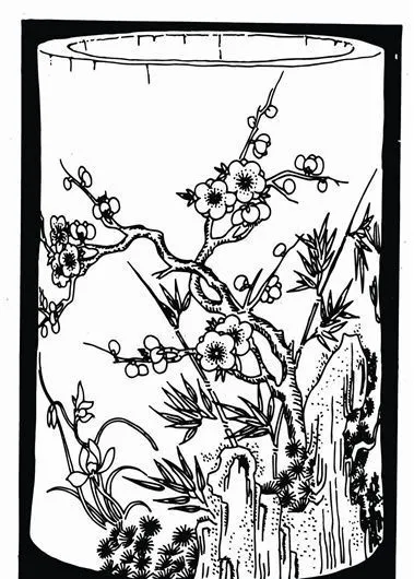 元明时代 矢量版画 古典图案 矢量中华五千年 AI源文件_0608ai矢量模版下载