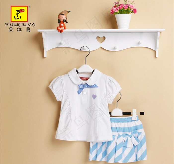 品位鸟高档纯棉婴童装图片