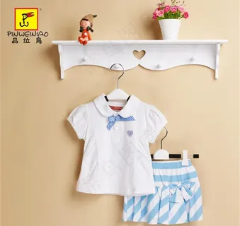 品位鸟高档纯棉婴童装图片