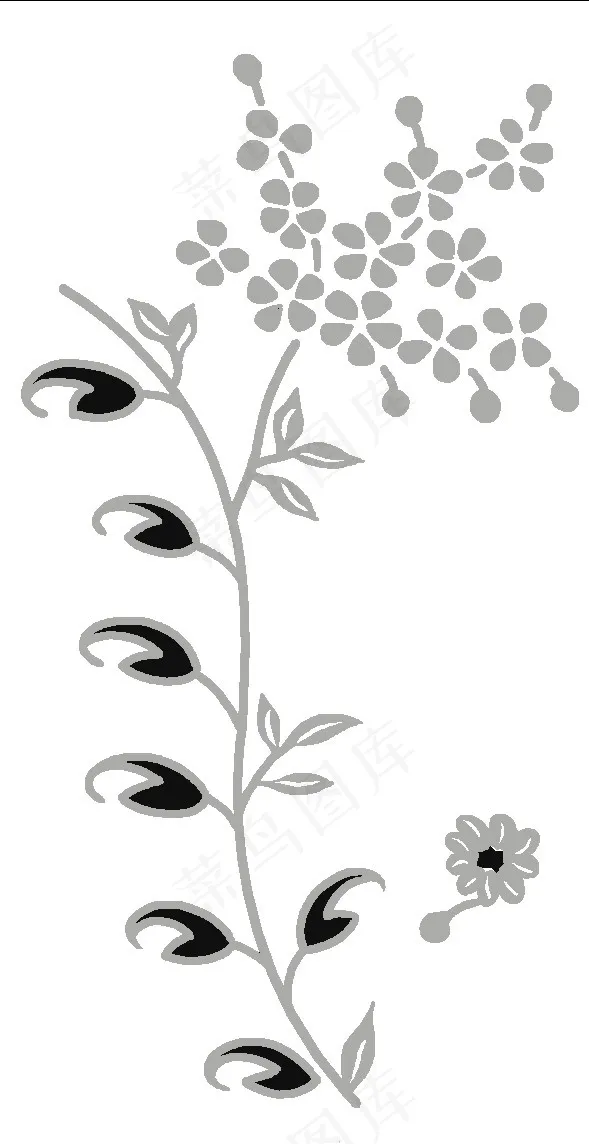 五叶花psd模版下载