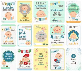 可爱的卡通婴儿元素