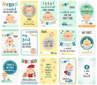 可爱的卡通婴儿元素