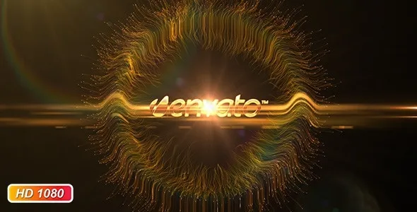 精美金色光效爆炸logo演绎片头A...ai矢量模版下载