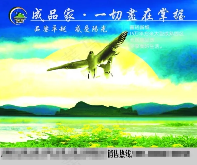 大展宏图psd模版下载