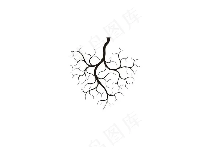 树根矢量图cdr矢量模版下载