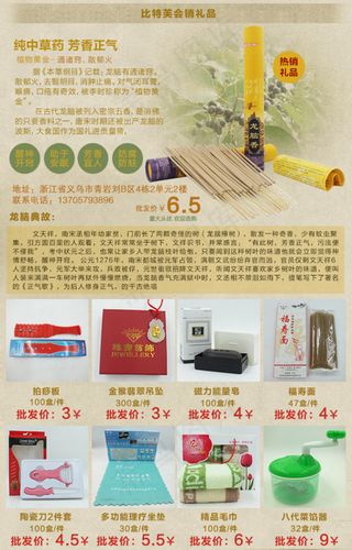 每日推荐产品展示模板