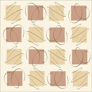 矢量抽象方块线条背景素材