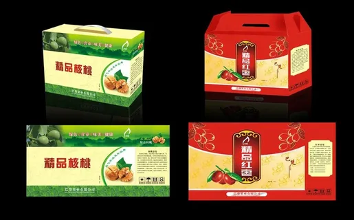 核桃 红枣 包装图片