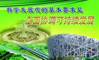 科学发展观 全面协调可持续发展图片