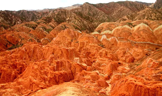 张掖丹霞地质公园图片