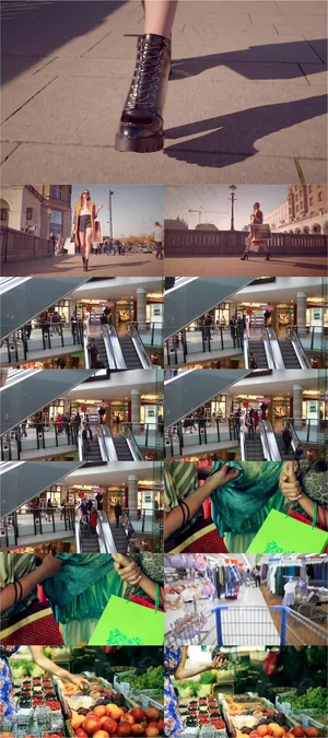 双十一全球购物狂欢视频素材包