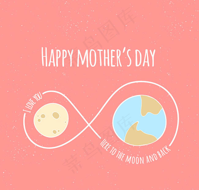星球母亲节贺卡