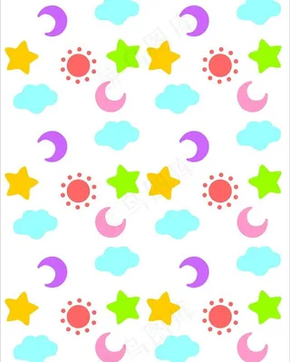 星星 月亮 太阳图片