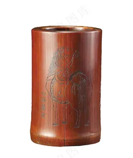 笔筒办公用品免抠素材PSD分层