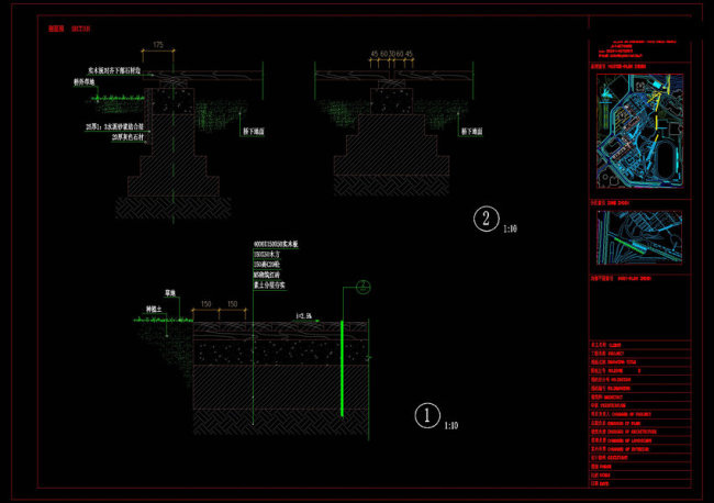 城市生态广场cad景观图稿