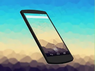 谷歌nexus5设计模型PSD图片