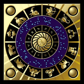 卡通12星座图案02—矢量素材