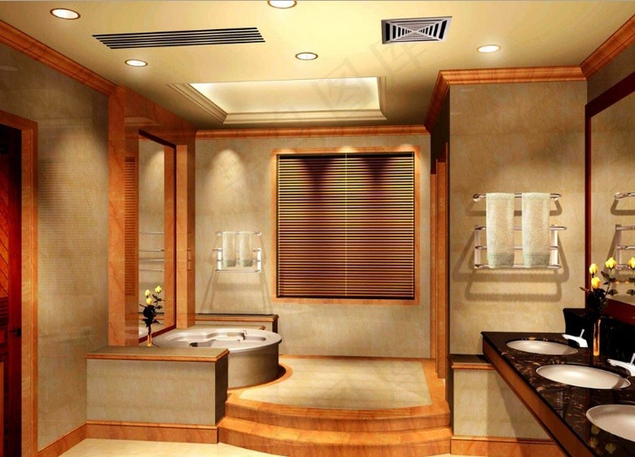 卫生间装修设计效果图