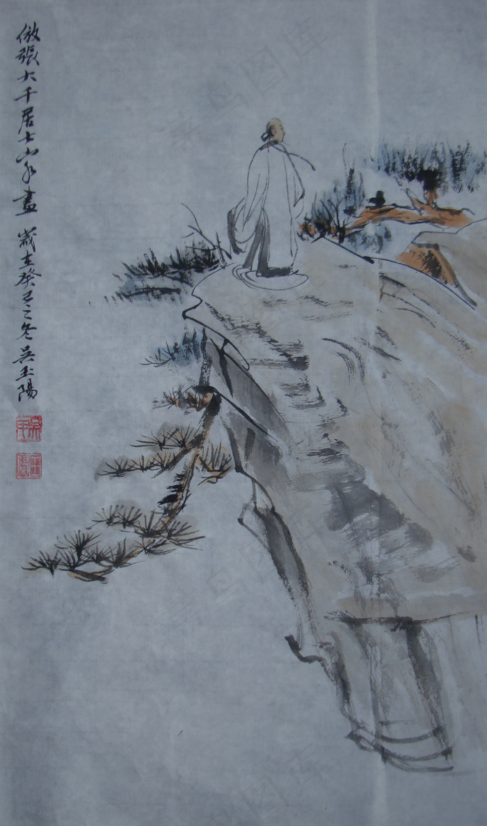 吴玉阳山水画作品图片