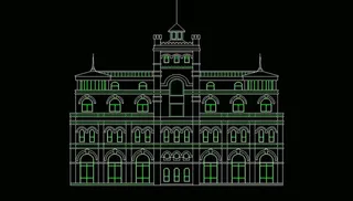 欧式构造 建筑外观图片