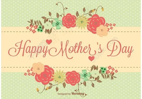 母亲节# X27花卉插图；