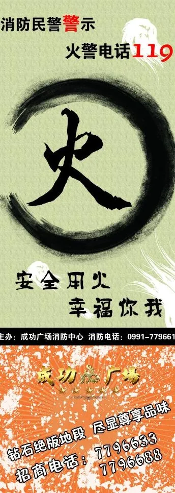 消防展板图片(2126X5421(DPI:45))psd模版下载