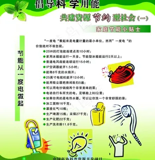 共建资源节约型社会（一）图片