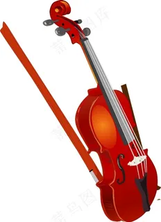 小提琴矢量素材