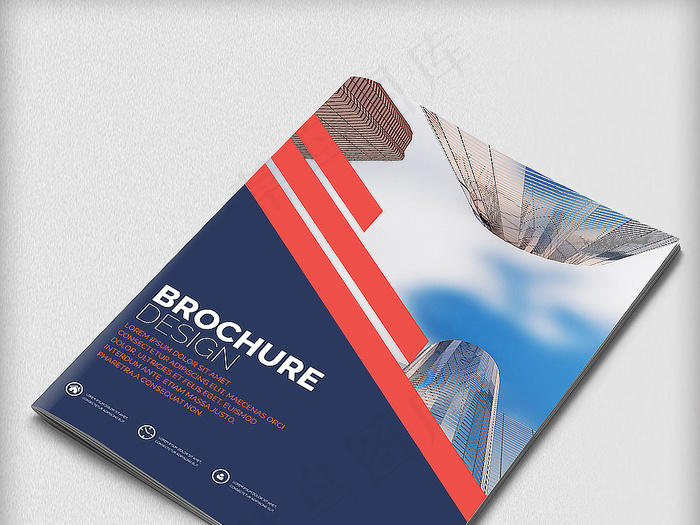 商业房地产项目企业形象画册封面设计