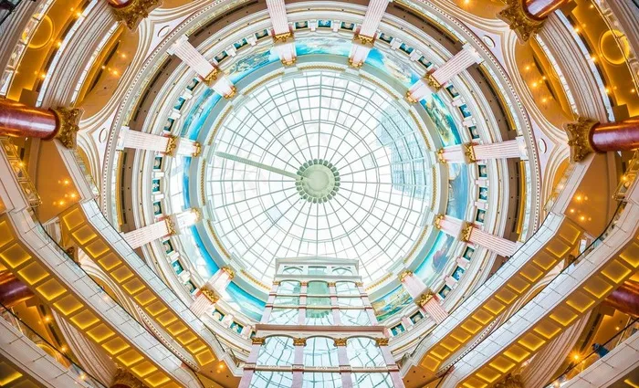 环球港欧式穹顶图片