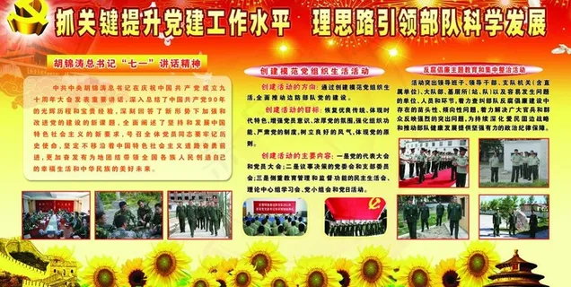 部队板报图片