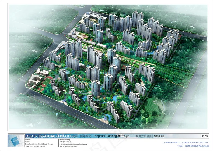楼盘鸟瞰图图片