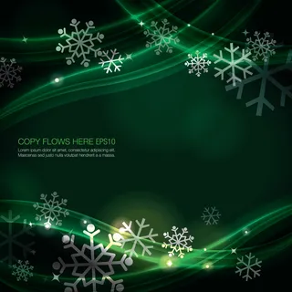 圣诞雪花绚丽光影背景矢量素材 圣诞雪花绚丽光影背景矢量素材