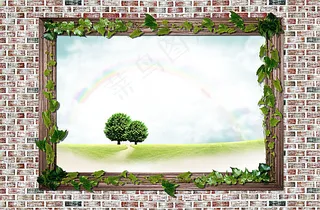 创意展板背景素材